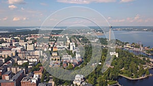 Aerial view of Tampere