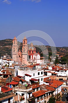 Aerial view of Taxco photo