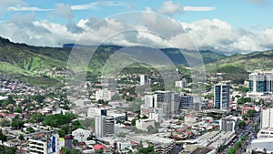 Aerial view Tegucigalpa Honduras.