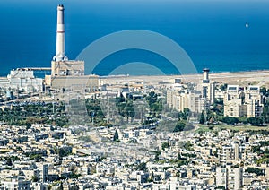 Aerial view of Tel Aviv, Israel