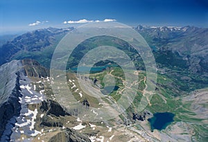 Aerial view of Tendenera mountains