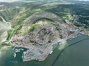 Aerial view on Terschelling