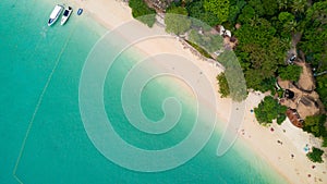 Aerial view on Thailand beach