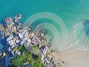 Aerial View: Thong Pan Yai Beach, Koh Phangan