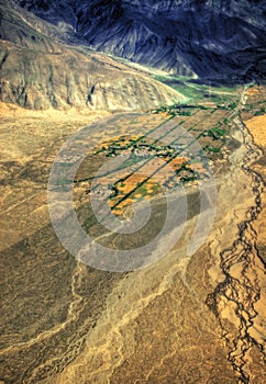 Aerial View of Tibet