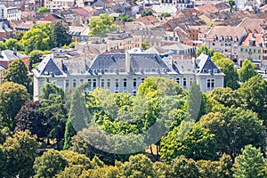 aerial view to Belfort France