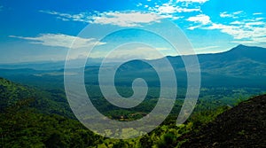 Aerial view to Mago National Park, Omo valley, Etiopia