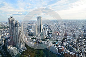 Aerial View of Tokyo photo