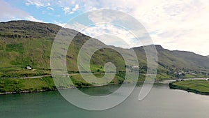 Aerial view of the Townland of Illancreeve, Lackaduff - County Donegal, Ireland