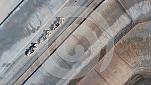 Aerial View Of Tractors On A Housing Development Construction Site