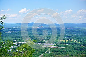 Aerial view of Umass