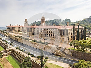 Aerial view of Union Buildings, Pretoria, South Africa