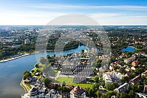 Aerial view of the Upper Lake