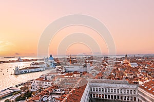 Aerial view of Venice