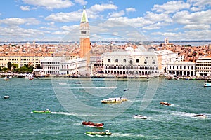 Aerial view of Venice