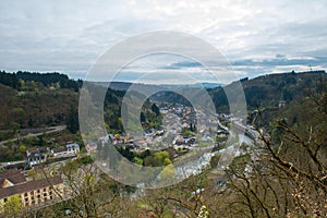 Aerial view of the Vianden