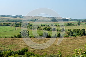 Aerial view of the Voronezh Belogorie