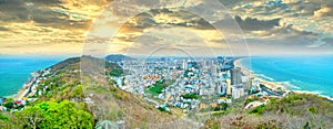 Aerial view on Vung Tau, Vietnam photo