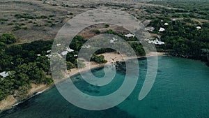 Aerial view of the Waipio Valley on the Big Island of Hawaii