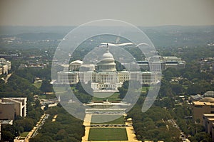 Aerial View from Washington Monument