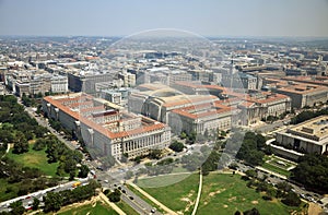 Aerial View from Washington Monument