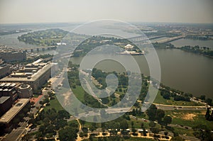 Aerial View from Washington Monument