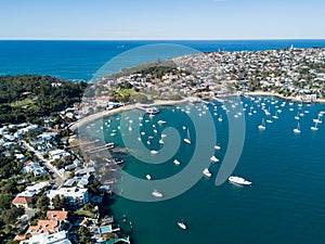 Aerial view of Watsons Bay Harbour, Sydney