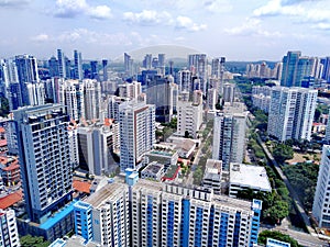 Aerial view of Whampoa - Novena, Singapore