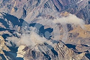 Andes Mountains Aerial View, Chile