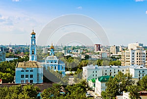 Aerial view of Yekaterinburg photo