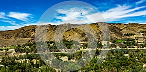 Aerial View Of Yucaipa Regional State Park On A Warm, Sunny Day