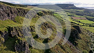 Aerial views from Gortmore in Northern Ireland