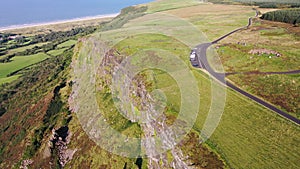 Aerial views from Gortmore in Northern Ireland