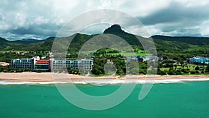 AerialAerial view of Kenting Beach and national park coastline, Taiwan