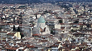 aerialview of florence