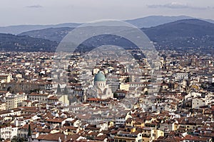 aerialview of florence