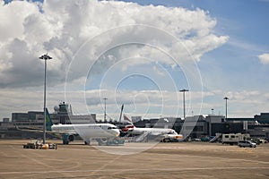 Aerlingus, Dublin, airport, aircraft terminal