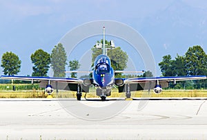 Aermacchi MB339 PAN front view