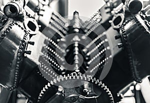 Aero Engine Pistons and gear