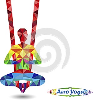 Aero Yoga. Image of triangles