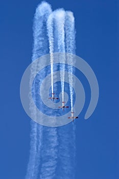 Aerobatic display photo