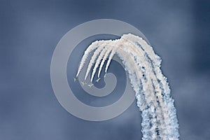 Aerobatic display