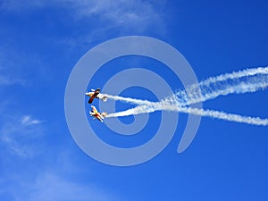 Aerobatic show