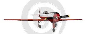 Aerobatic sports aircraft with piston engine