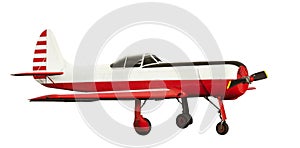 Aerobatic sports aircraft with piston engine