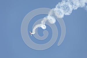 Aerobatic stunt photo