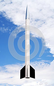 An Aerobee 170 Sounding Rocket photo