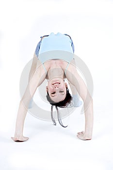 Aerobic girl photo