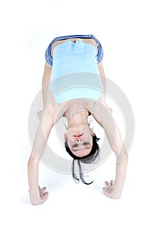 Aerobic girl photo