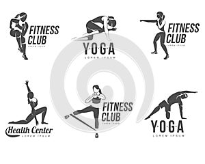 Aerobic workout logo